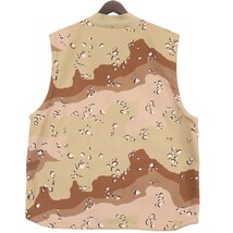 Supreme / 22FW WINDSTOPPER Work Vest シュプリーム ウインドストッパー ワークベスト Chocolate Chip Camo 表記サイズXXL_画像2