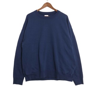 MANUAL ALPHABET / BIG SWEAT CREWNECK マニュアルアルファベット クルーネック ビッグ スウェット トップス トレーナー 表記サイズ2