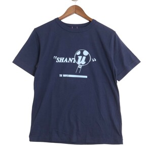 SHANTii シャンティ プリント クルーネック Tシャツ 半袖 カットソー 村上淳