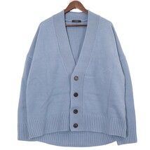 CINOH / OVERSIZE CARDIGAN チノ オーバーサイズ ニット カーディガン 21WKN307 表記サイズ48_画像1