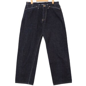 TENDER Co. / 132 RINCE WIDE JEANS テンダー ワイドシルエット ボタンフライ セルビッチ デニム パンツ ジーンズ 表記サイズ3