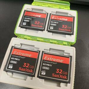 SanDisk CFカード コンパクトフラッシュ 32GB 4枚組 (3_60)