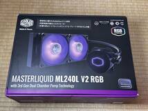 未使用品/Cooler Master MasterLiquid ML240L V2 RGB 簡易水冷_画像1