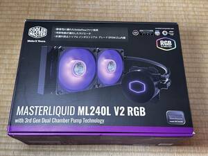 未使用品/Cooler Master MasterLiquid ML240L V2 RGB 簡易水冷