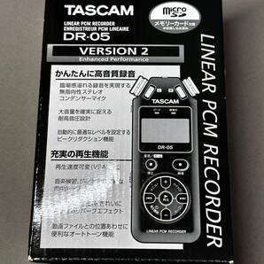 TASCAM リニアPCMレコーダー ブラック DR-05の画像1