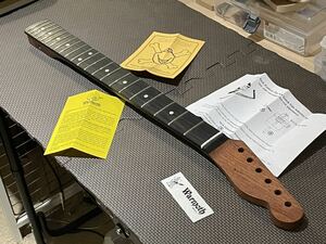 warmoth テレキャスター　ブビンガ　ネック　