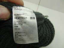 全国送料無料 ユニクロ UNIQLO ヒートテック HEATTECH メンズ&レディース 深緑色 ローゲージ ニットキャップ ワッチ 帽子 ONESIZE ①_画像2