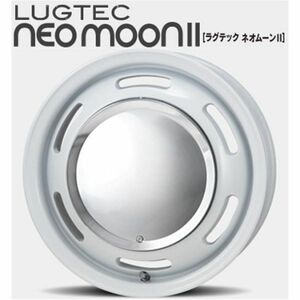 【ラグテック】ネオムーン2 14ｘ4.5 ＋43 4H/100 ホワイト（WH)ｘ４本セット　