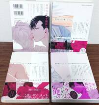 【BL漫画】４冊 セット 落果 蜜果 全巻 akabeko　特典付き 非売品 購入者特典ペーパー 1巻 2巻 3巻_画像2