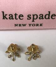 【保存袋付き】kate spade ケイトスペード ファイヤーワーク 花火モチーフ スタッド ピアス_画像4