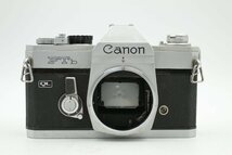 Canon キャノン FTｂ QL ボディ 一眼レフ フィルムカメラ_画像2