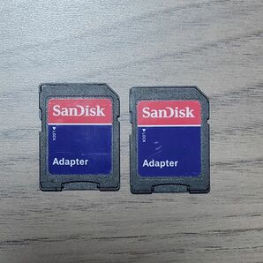 SanDisk　変換アダプター　2点セット