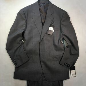  tag equipped high class Italy cloth use duca Tolcani 2. button single suit setup big size 52 gray series alternator -to stripe 