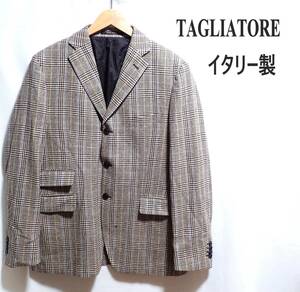 ☆TAGLIATORE　☆タリアトーレ　☆イタリー製　☆シングルタイプ　☆テーラードジャケット　☆紳士ジャケット　☆サイドベンツ　☆メンズ