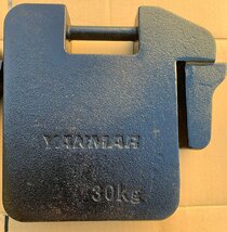 ヤンマー トラクター用 ウエイト 30kg おもり 中古 1個_画像1