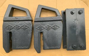 イセキ トラクター用 ウエイト 3個で約35kg おもり 中古 3個組