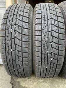 バリ溝 スタッドレス 2本セット　ヨコハマ ice GUARD ig60 165/65R14 2021年