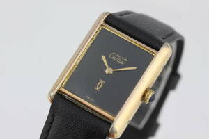 Cartier カルティエ マストタンク アメリカン 725 レディース腕時計 手巻き OH済　