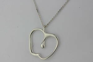  Tiffany Apple Large size necklace 80cm SV925