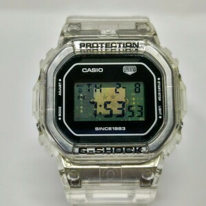 CASIO カシオ G-SHOCK DW-5040RX-7JR 40周年記念限定モデル スケルトン　美品　5600　Gショック