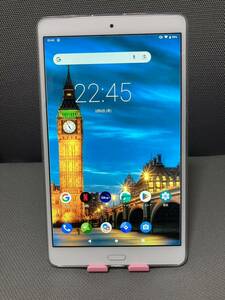 Huawei M3 8インチ LTE SIMフリー　未使用Docomo d-01j 3GB 16GB カスタムROM Android 9化　(液晶焼き無し、バッテリー新品同様)