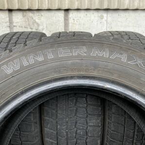 P3970 送料無料☆深溝スタッドレス DUNLOP ダンロップ WINTER MAXX WM02 205/55R16 91Q 2019年製の画像9