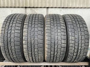 M3983　送料無料☆深溝スタッドレス　DUNLOP WINTER MAXX WM02　205/55R16 91Q　4本価格　2017年製