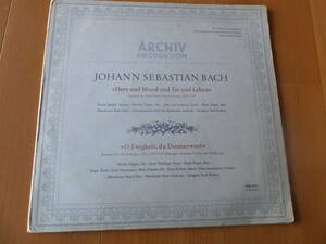 独アルヒーヴ盤K.リヒター指揮ミュンヘン・バッハo.cho. バッハ:カンタータ147, 60番 全集録音の中で比較的初期の録音で音質も良好です