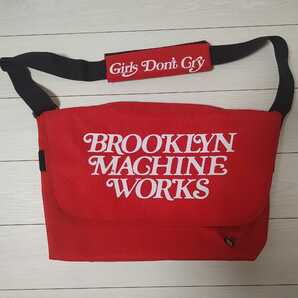 HUMAN MADE × VERDY MESSENGER BAG メッセンジャーバッグ RED BROOKLYN MACHINE WORKS Girls Don’t Cry ヒューマンメイドの画像1