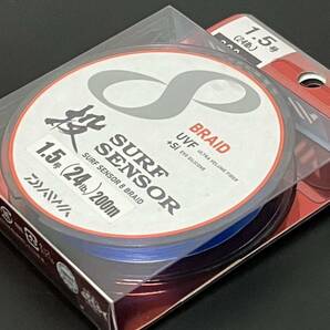 ☆新品未開封☆ DAIWA ダイワ UVF サーフセンサー ８ブレイド 1.5号(24 lb.)-200ｍの画像2
