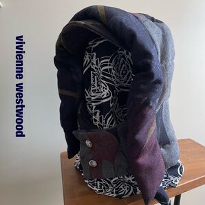 Vivienne Westwood MAN パディングキャップネックウォーマー フード バラクラバ