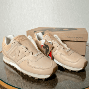 国内正規品 UK製 New Balance OU576VT ベジタブルタンニンレザー US10.5 28.5cm イギリス英国製 NB 限定M576 スニーカー Made In England