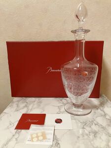 Baccarat バカラ ローハン デキャンタ 水差し　ピッチャー　 クリスタルガラス 洋食器 