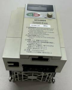 通電確認済　MITSUBISHI インバータ FR-E520-2.2K