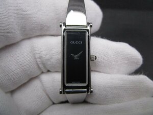 グッチ★GUCCI★1500 L・バングルウォッチ★動作中★H6607