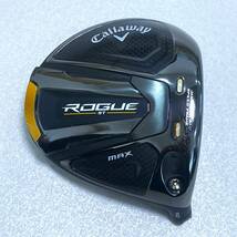 【l良品！送料無料！】ローグ ST MAX ドライバー 9.0 度 ヘッド単体 ヘッドカバー付き ROGUE ST MAX 1W CALLAWAY キャロウェイ_画像2