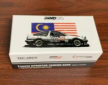 【開封済】イベント限定モデル INNO64 1/64スケール トヨタ・スプリンタートレノ AE86 Tuned by "TEC-ART'S" (ミニカー イノモデル_画像1