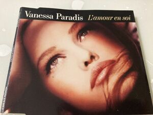 激レア・フランス盤【CDシングル・CDS】「L'amour en soi (Remix)」 Vanessa Paradis（ヴァネッサ・パラディ）