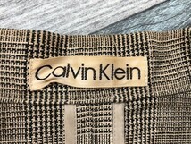 Calvin Klein カルバンクライン レディース グレンチェック スカートスーツ 上下セットアップ B82 H90 T156/W63 H90_画像2