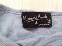 Margaret Howell マーガレットハウエル レディース ロンT カットソー 2 水色_画像2