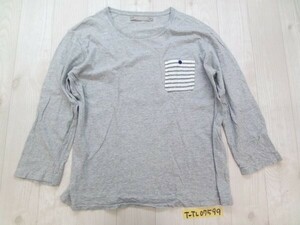 A DAY IN THE LIFE UNITED ARROWS ユナイテッドアローズ メンズ ポケット切替 カットソー L グレー