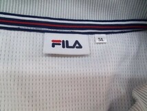 FILA フィラ メンズ 薄手 トレーナー 大きいサイズ 5L グレー_画像2