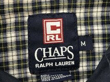 CHAPS RALPH LAUREN ラルフローレン メンズ 刺繍入り ジップ ブルゾン M 紺_画像2