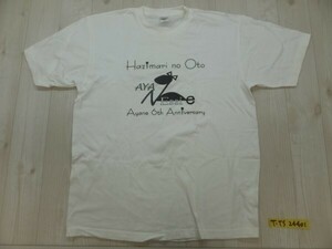 メンズ 清野あやね はじまりの昔 あやね6th アニバーサリー 半袖Tシャツ 大きいサイズ XL 白黒