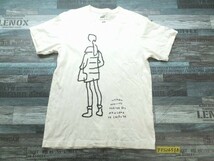 UNIQLO ユニクロ × SPRZ NY メンズ JASON POLAN 両面プリント 半袖Tシャツ M 白_画像1