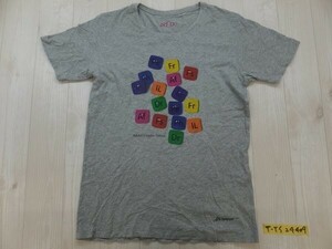 UT UNIQLO ユニクロ × adobo メンズ AJ Dimarucut コラボ 半袖Tシャツ L 杢グレー