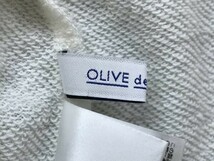 OLIVE des OLIVE オリーブデオリーブ レディース バックリボン トレーナー F ホワイト系_画像2