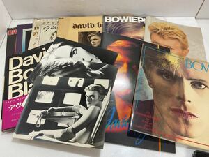 ★デヴィッド・ボウイ DAVID BOWIE /カレンダー　写真集　ツアーパンフ　レコード　雑誌　等　まとめ売り　ファングッズ　現状品