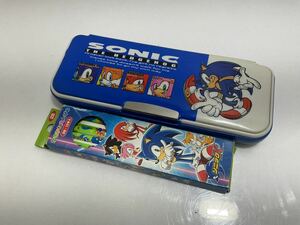 当時物 ソニック・ザ・ヘッジホッグ カンペンケース SONIC ペンケース 筆箱 鉛筆　激レア 希少品