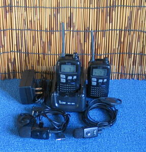 ICOM IC-4100 特定小電力 無線連絡システムSET 20ch リチウムイオン電池仕様　G230IC